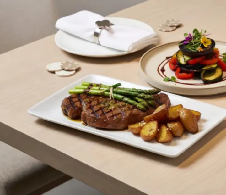 Zestaw dań z menu Poker Night w SA-DA-GENERÁL Betéti Társaság Co